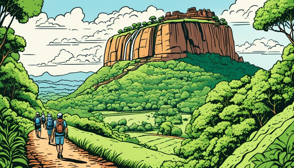 Bergwanderungen Sigiriya Bergwanderungen Sigiriya