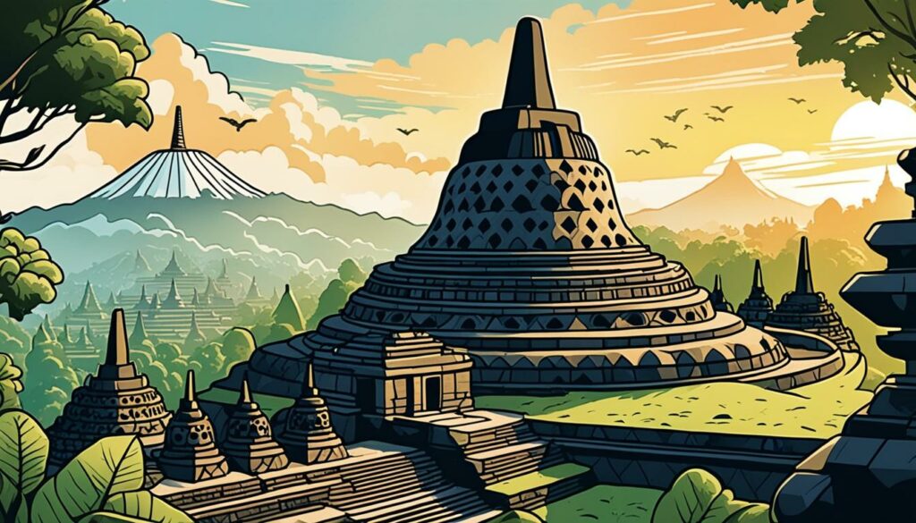 Borobudur Tempel Java Borobudur Tempel Java