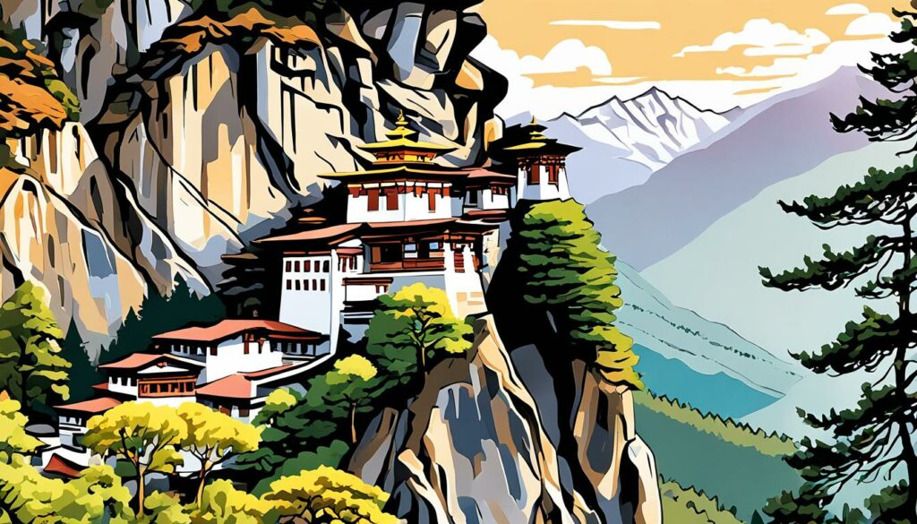 Paro Taktshang - Das Tigernestkloster Paro Taktshang - Das Tigernestkloster