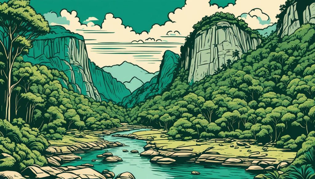 Pha Taem Nationalpark Pha Taem Nationalpark