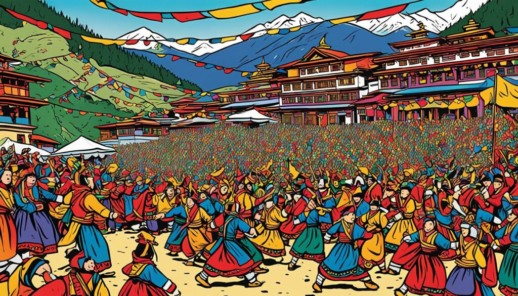 Tsechu Feste in Bhutan Tsechu Feste in Bhutan
