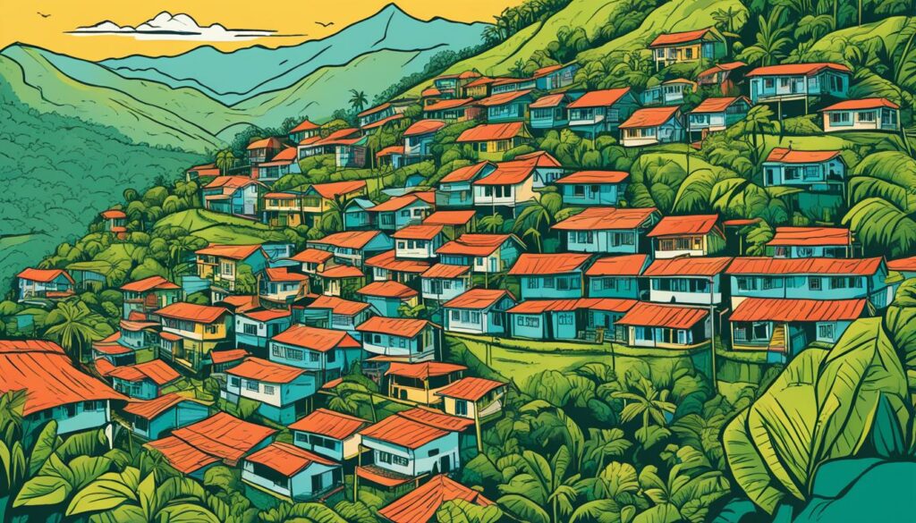 malerische Dörfer in Sri Lanka malerische Dörfer in Sri Lanka