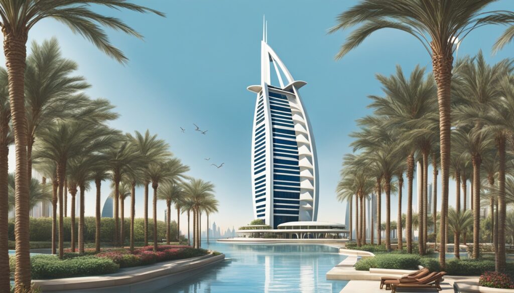 Außenansicht Burj Al Arab Außenansicht Burj Al Arab